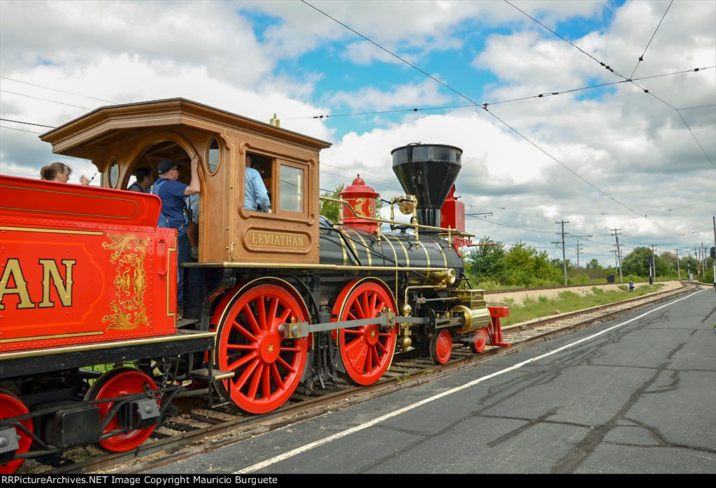 CPRR Leviathan Steam Locomotive